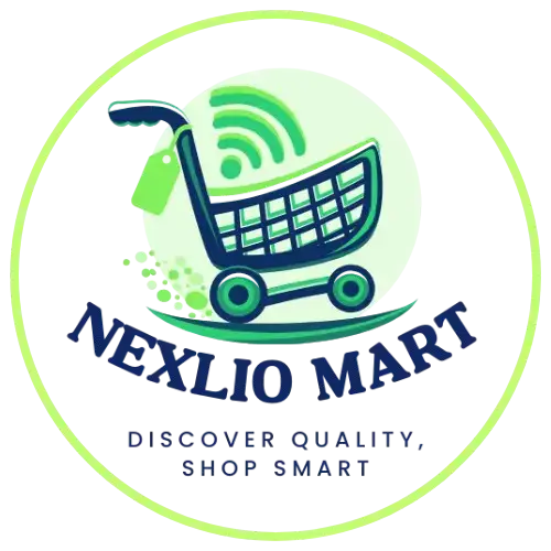 Trusted Online Store In PakNexlio Mart logo featuring a modern e-commerce brand designistan | Nexlio Mart